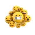 Smileys Emojis Emoticions mit verschiedenen Gefühlen und Emotionen